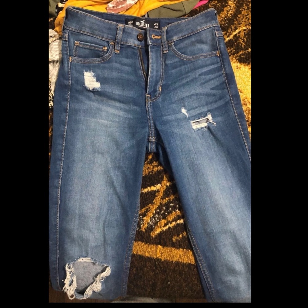 Hollister high rise skinny jeans